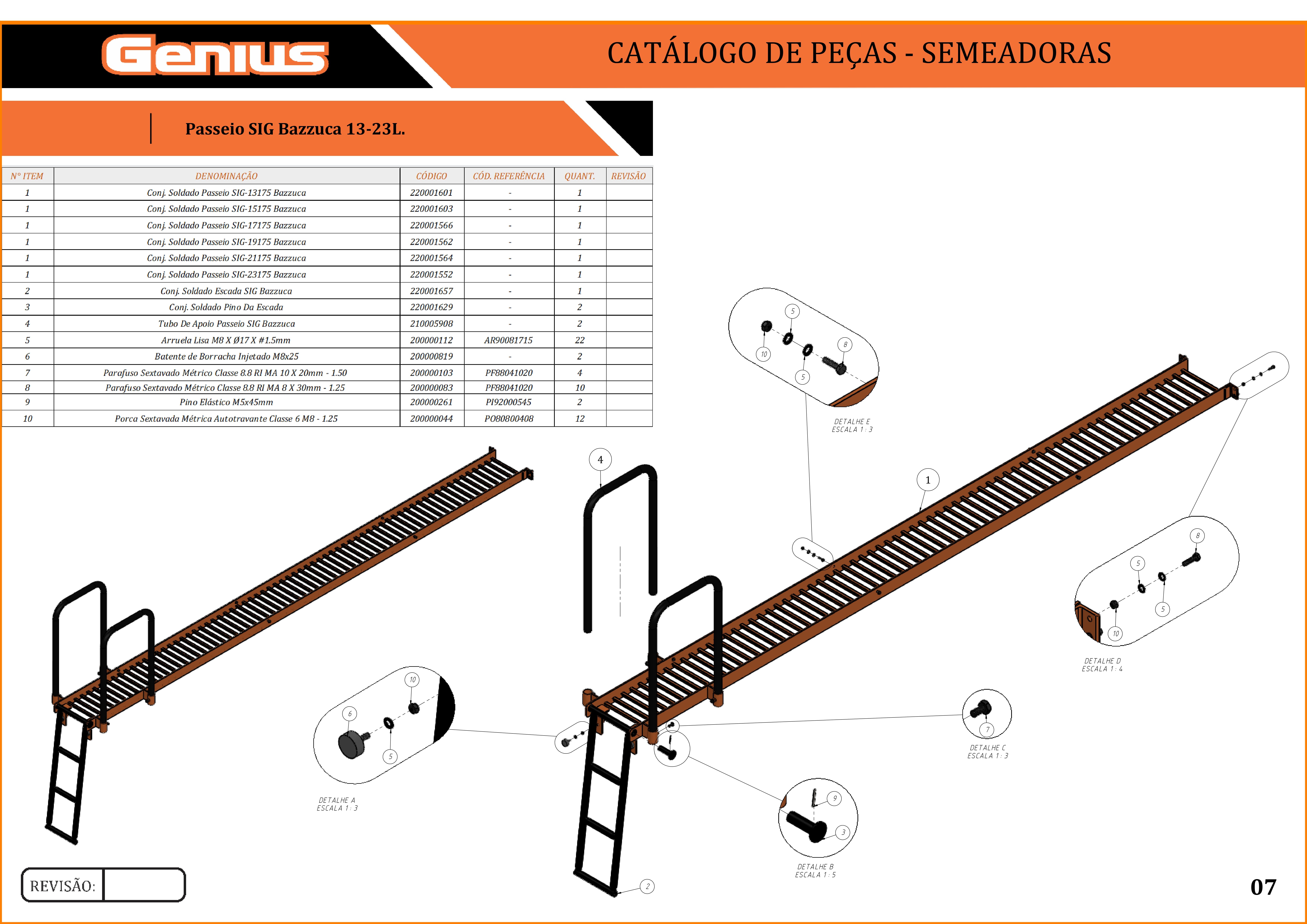 Conj. Soldado Escada SIG Bazzuca