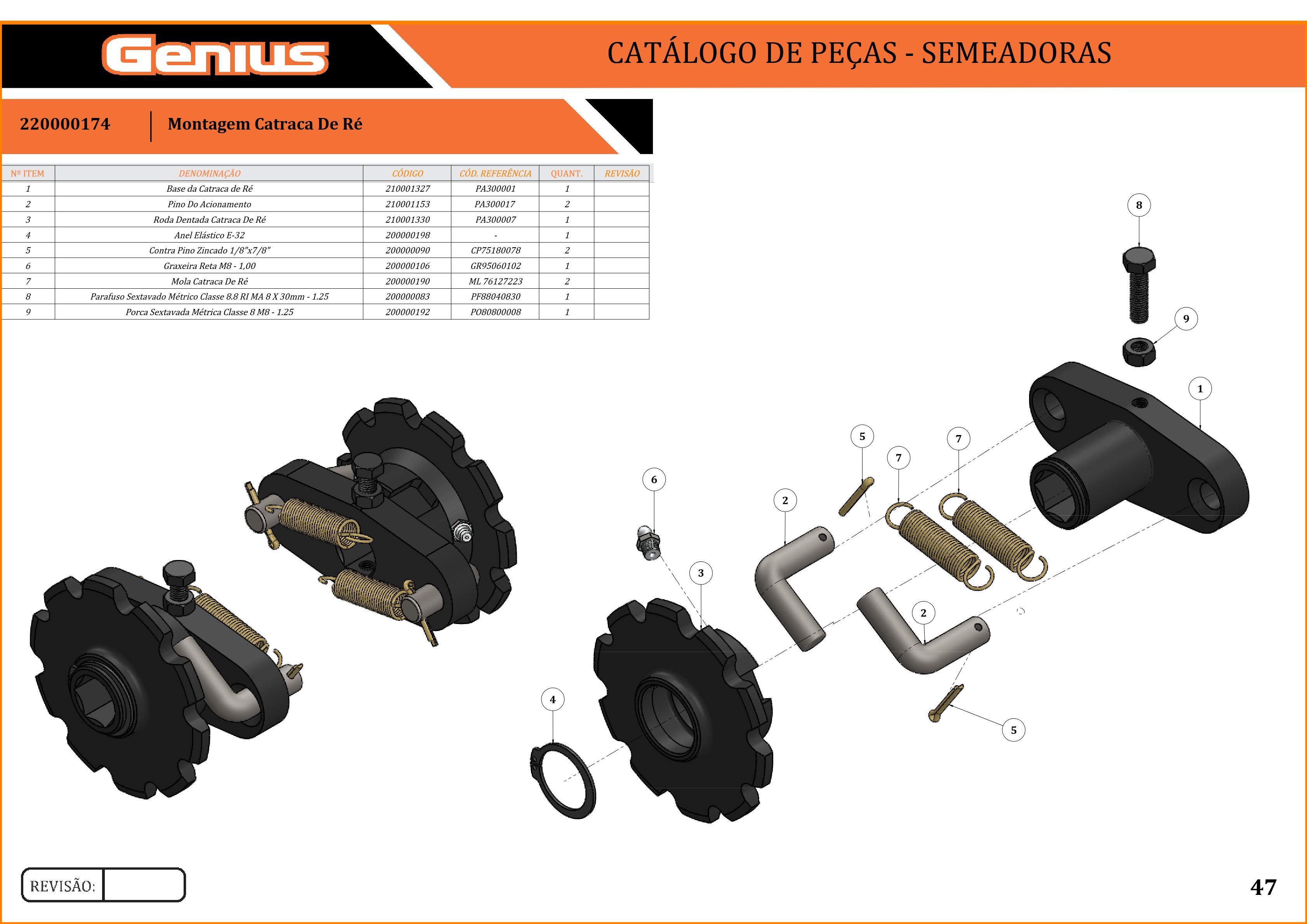 Montagem Catraca De Ré